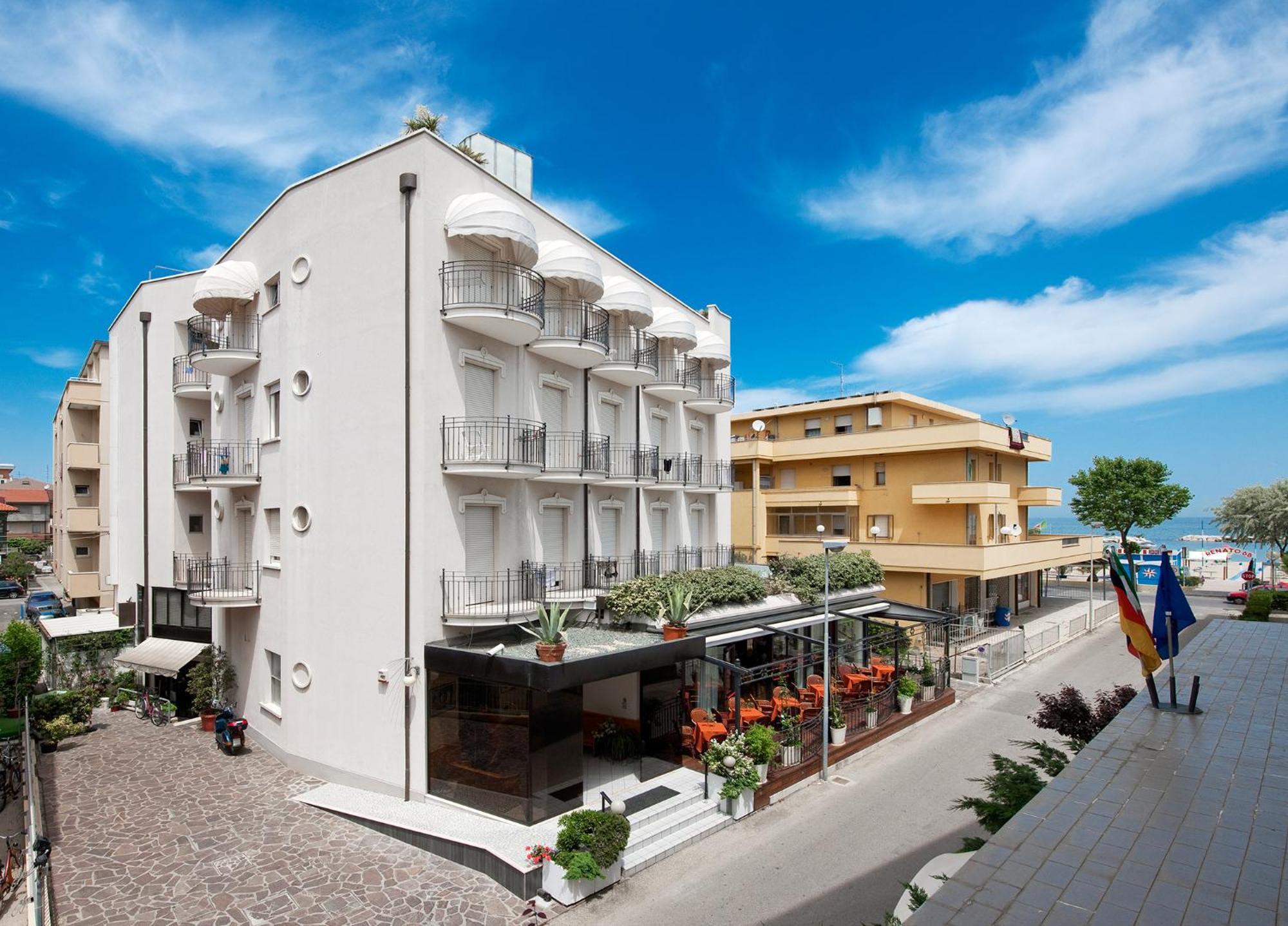 Hotel Gabriella Rimini Exterior foto